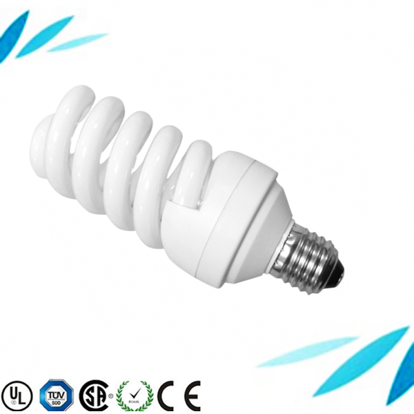 Spiral energy savers fluorescent lamp 45W 105W 65W T8 T6 T4 energy saving light bulb SKD parts with 6000 - 10000 Hours