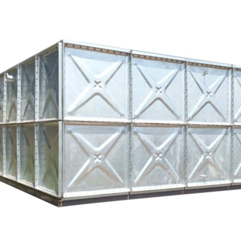 steel water tank for qatar rectangular galvanized steel water tank 100m3 water tank