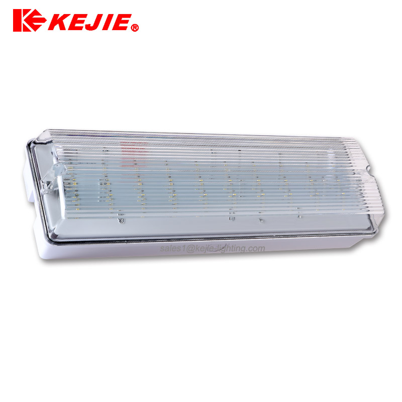 kejie Wall mounted IP65 emergency led light industrial led emergency lamp for wholesale