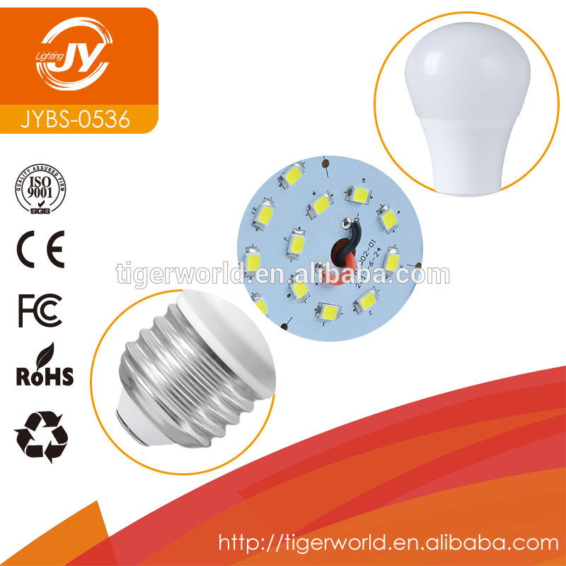 high quality brightest 5W 7W 9W 12W A60 led light bulb for indoor lighting