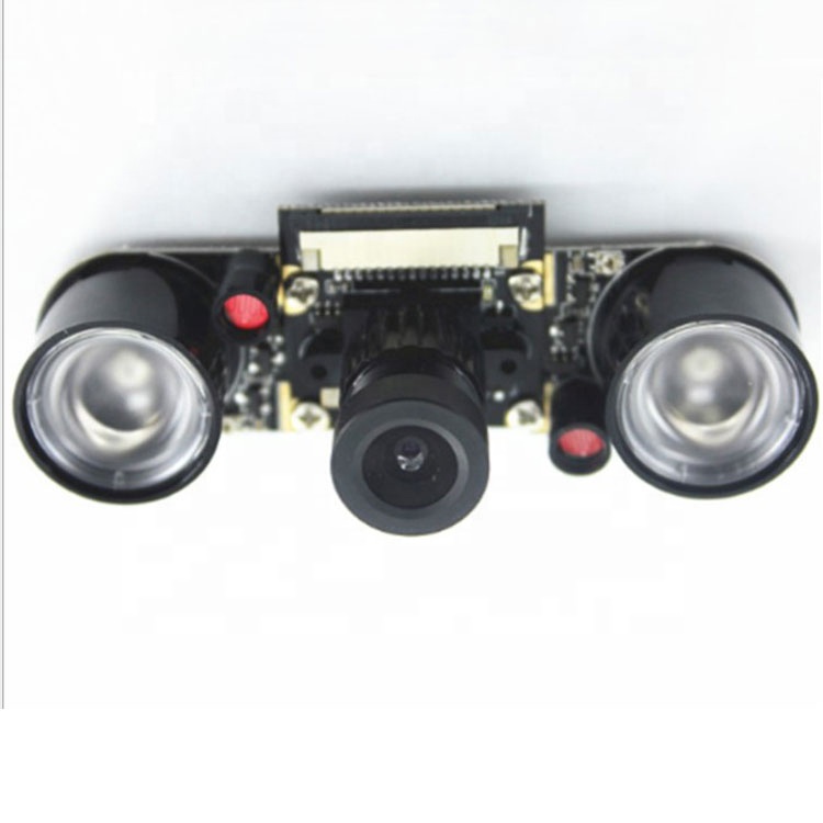 5MP PI B+ 72 Degree With Double Night Vision Infrared Lamp Camera Module