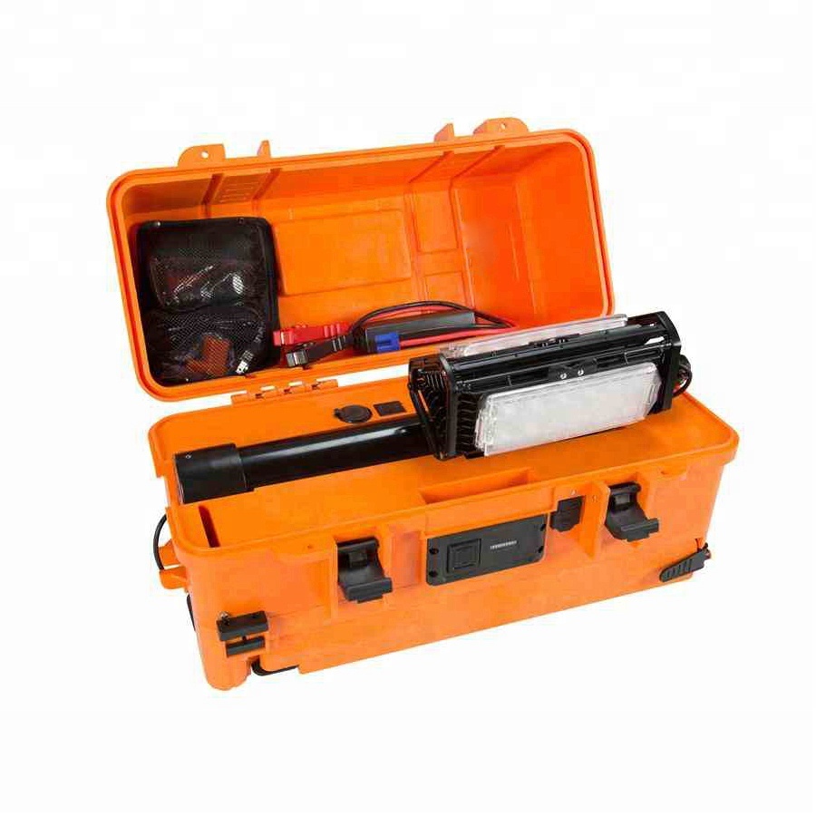 Military handheld wprk light cree 108w rescue & emergency remote area lighting