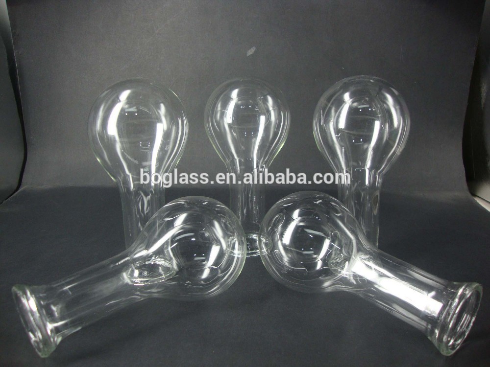 high quality clear pyrex glass bulb shell for lighting