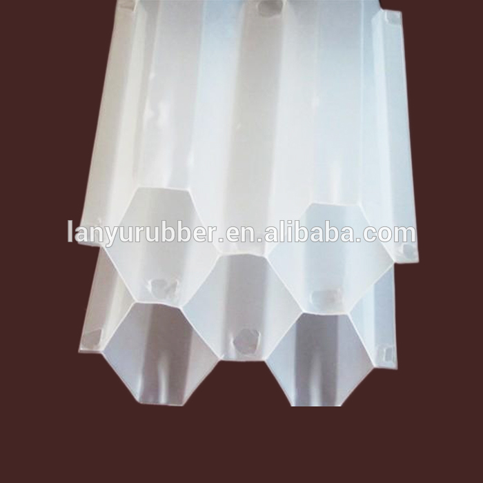 lamella plates separator pp tube settler  Anti UV PVC Tube Settler Media