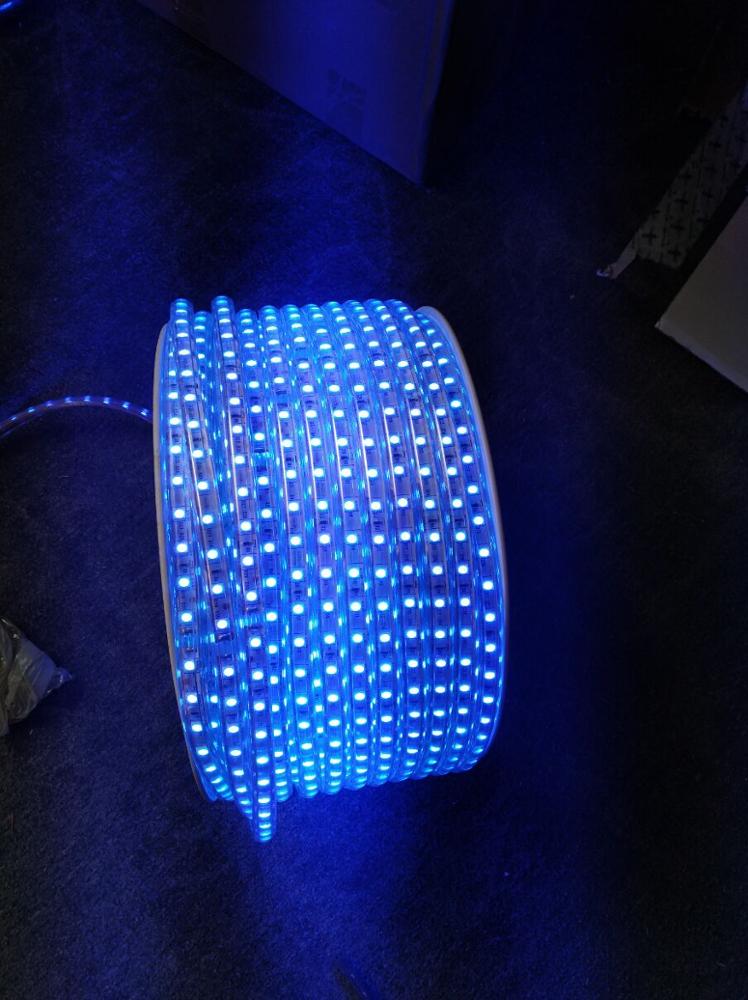 Factory price and good quality 60 Led/m 110V/220V SMD 5050 Chips Flexible led strip multicolor RGB led strip lighting