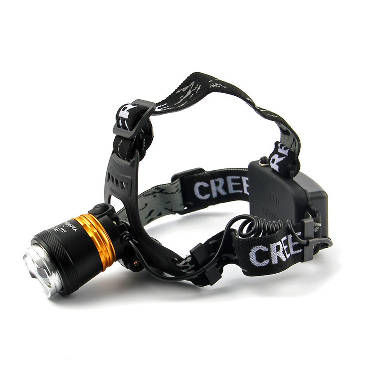 Most Powerful 10W xml T6 High Power Zoom Led Headlamp for camping