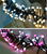 3M 9.8FT 400 Bulbs LED Double Color Firecracker String Lights With Memory Function Waterproof Flexible light