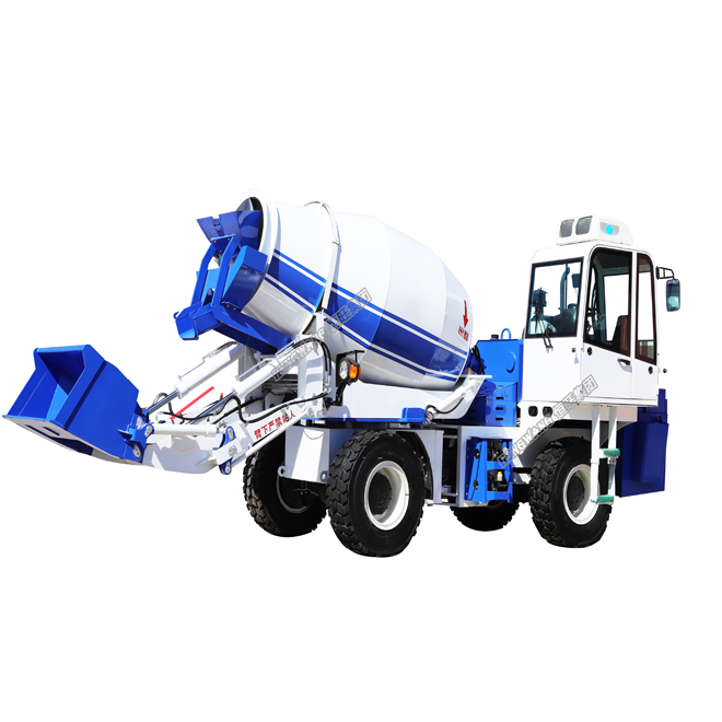 Hydraulic pump 4m3 cement mixer truck used concrete mixer truck