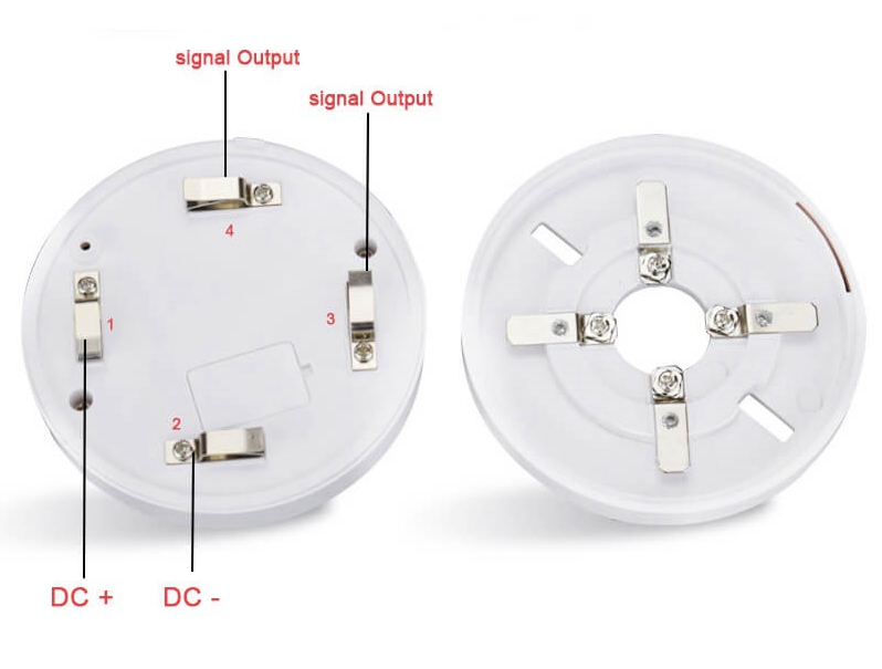 Fire Alarm infrared Smoke Detector - 2 Wired Smoke Detector for fire security system