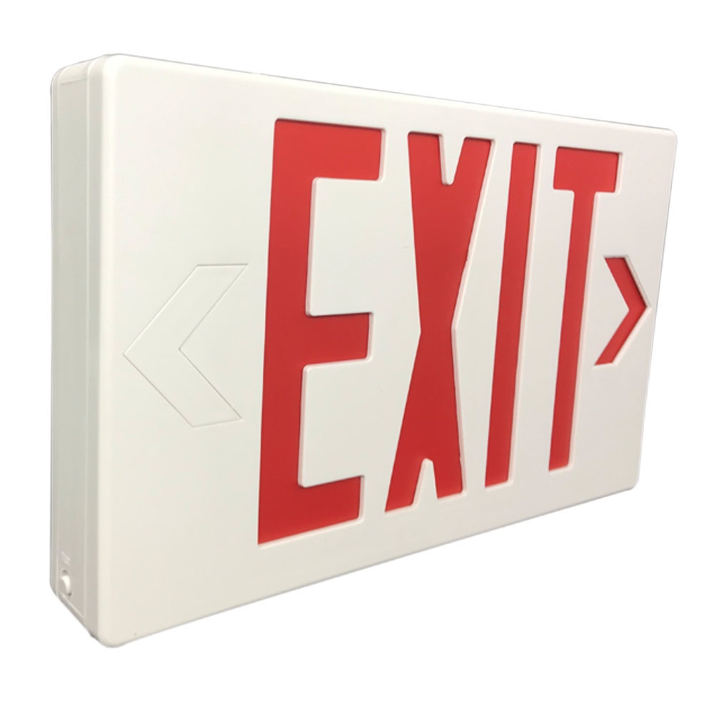 Dark Green Exit Sign Red Letter exit light America Canada standard