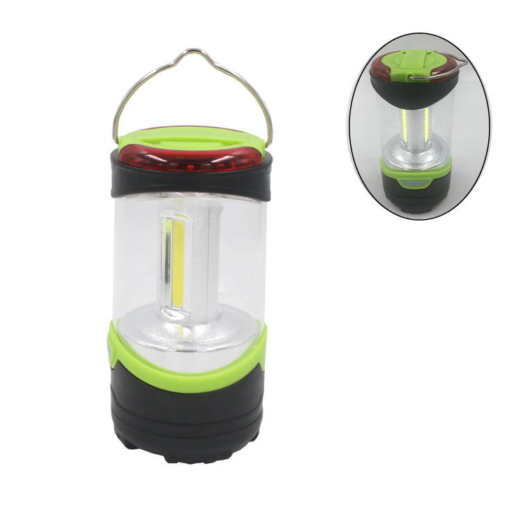 Battery Powered LED Camping Lantern ABS Handheld Mini Tent Light