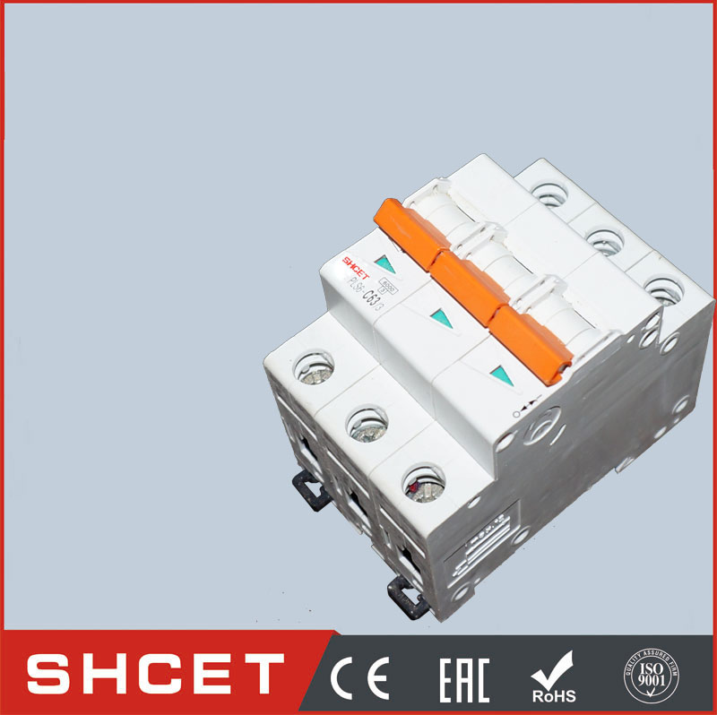 L7 new type 3P 10KA mini miniature circuit breaker mcb