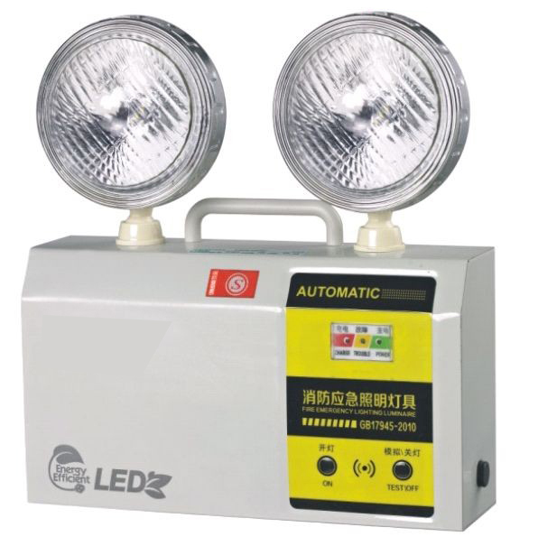 12hours standby Twins heads LED Emergency Lights