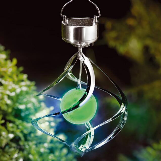 Colour Changing Waterproof Outdoor Hanging LED Solar Wind Chimes Lights Garden