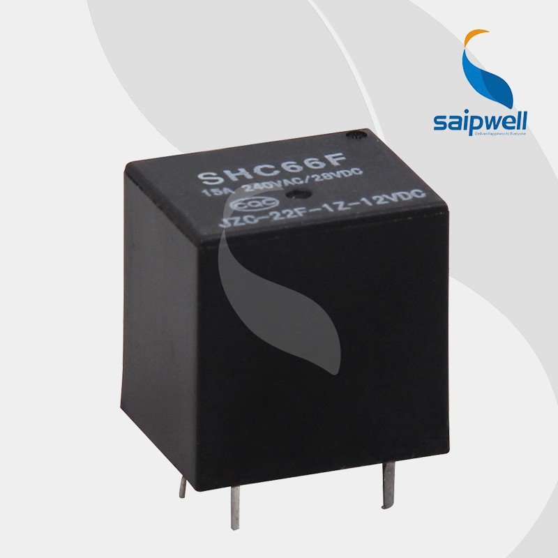 SAIPWELL/SAIP 10A Mini Type Electrical Silver Alloy Contact PCB Relay