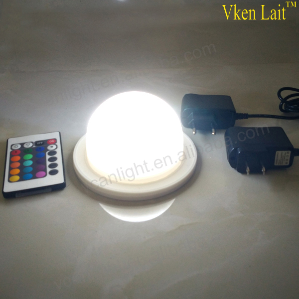 Waterpoof IP67 remote control led light furniture parts led fixtures