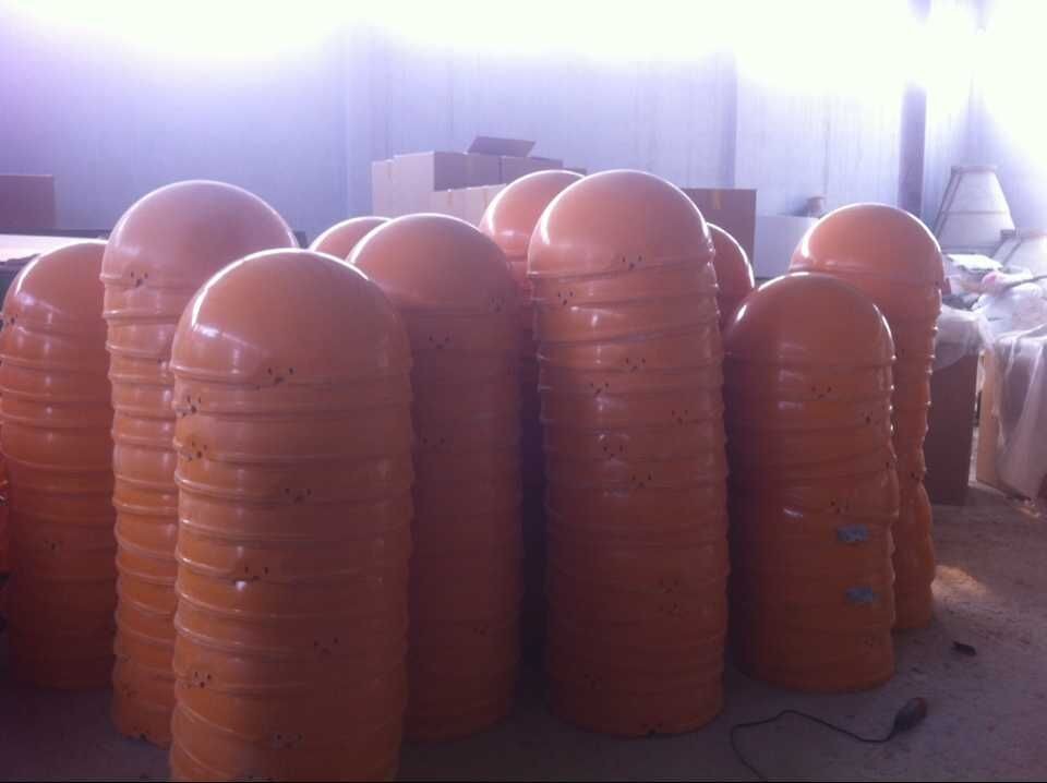 600mm fiberglass material aerial marker balls