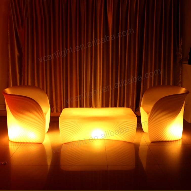 waterproof rgbw 16 colors change led light sofa chair