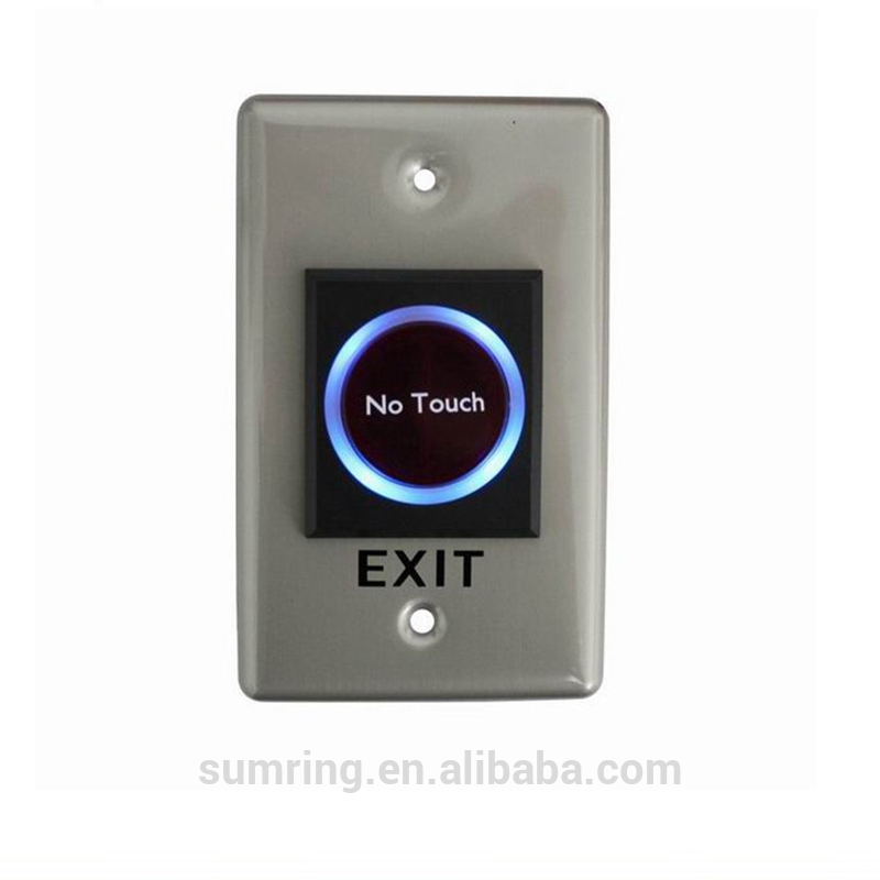 waterproof dustproof Infrared induction no touch door switch button for dark place