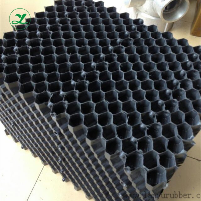 PVC PP  material 305mm width black color  Filling pack cooling tower splash fill