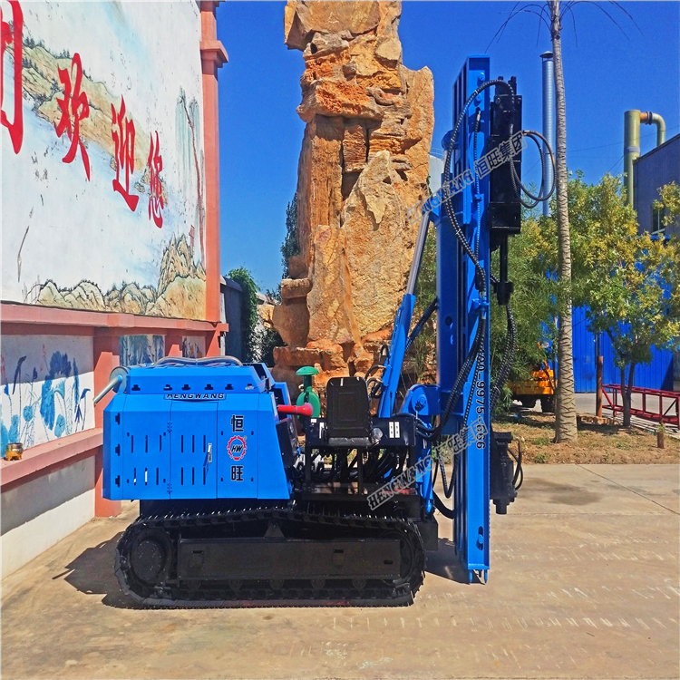 double head pile driver hydraulic  solar pile rig pile drilling rigs