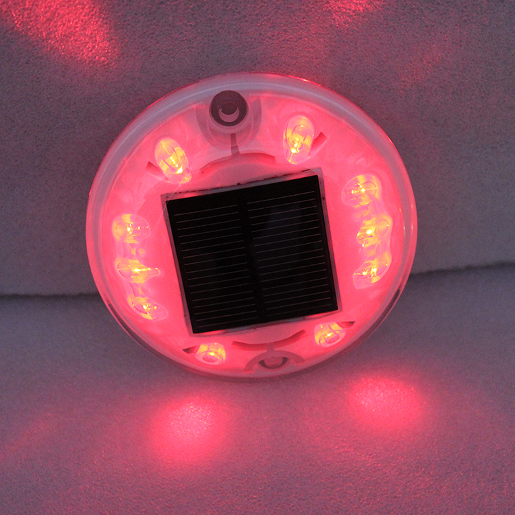 New Round Shape Good Appearance Led Solar Power Traffic Road Stud