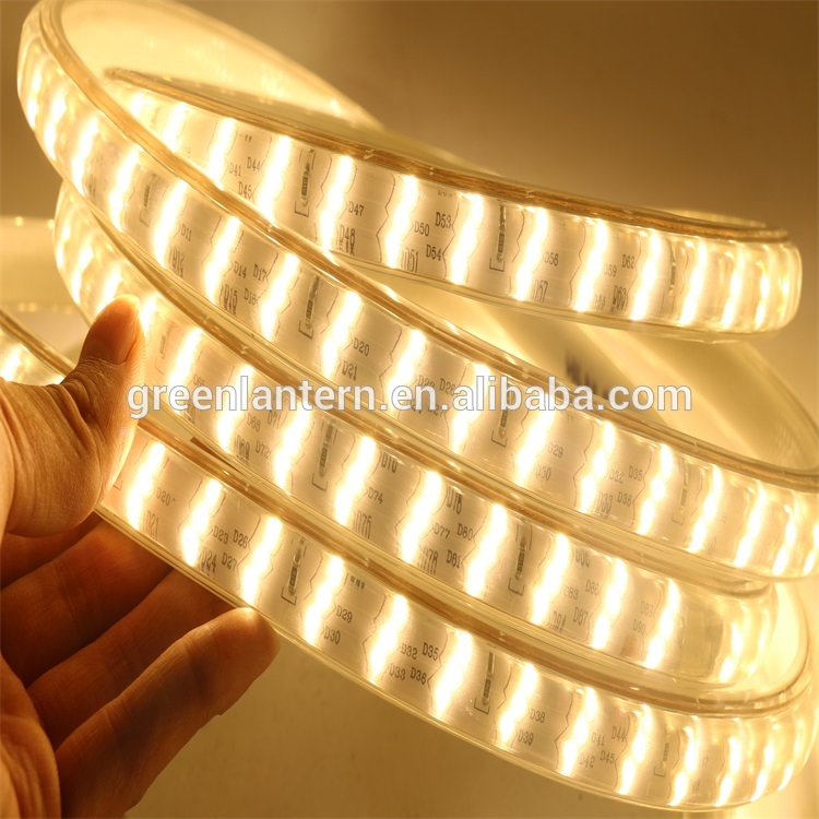 Outdoor IP67 Waterproof 220v Led Strip 2835 Smd Led Tape Light Super Bright