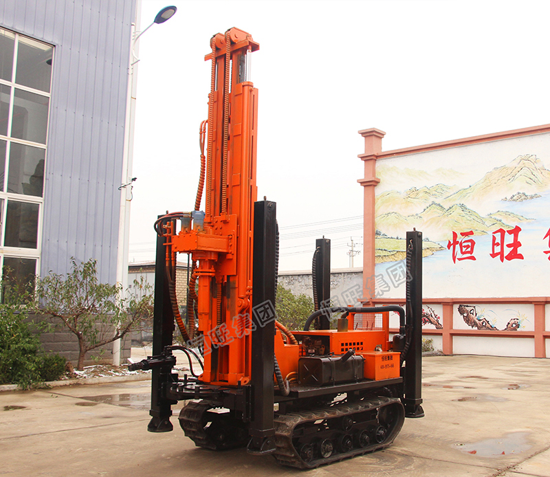 China price Hole crawler pneumatic water well drill rig/DTH hard rock geology drill machine for sales