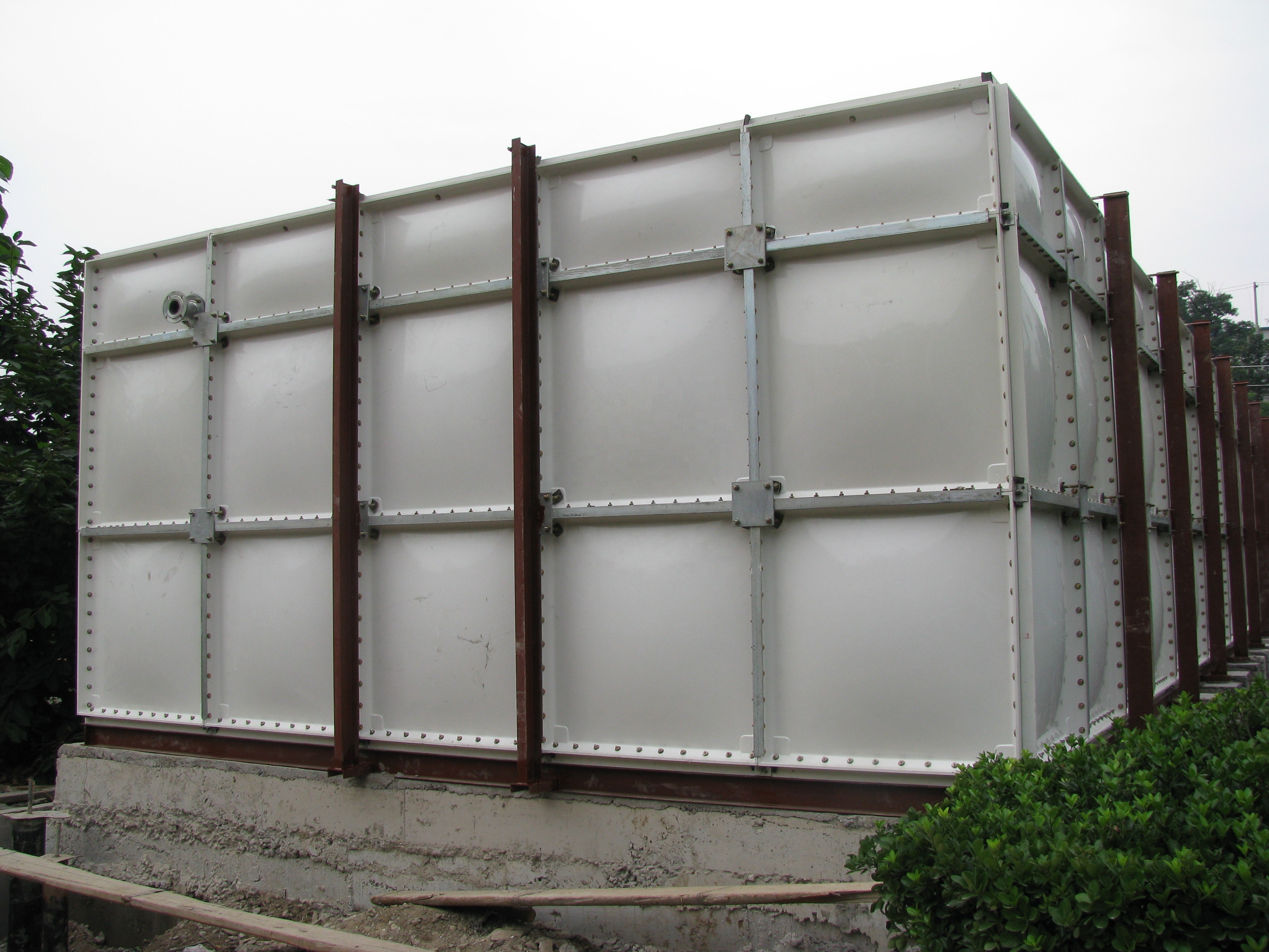 smc/frp/grp water tank with the best price/glass fiber water tank