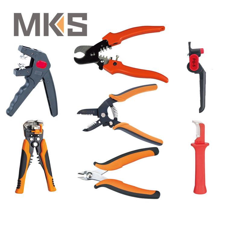 manual electric hand electric cable wire stripper cutter tool plier