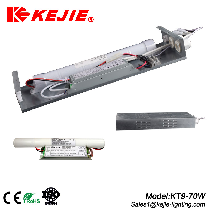 Kejie the most popular Emergency pack for T5/T8 8W-70W Fluorescent Tube