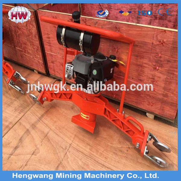 Railway mechanical electric profiling rail grinding machine