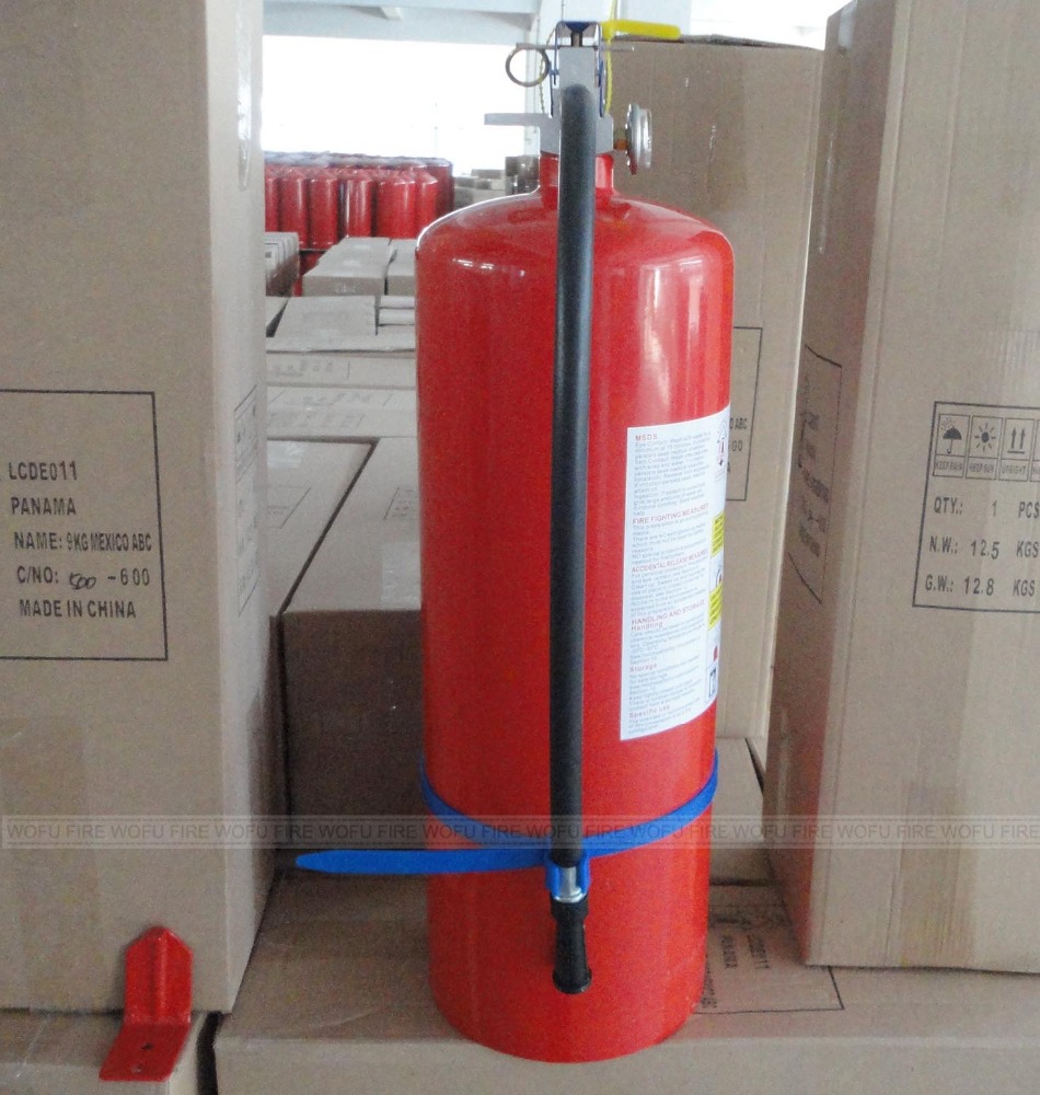 Mexico Aluminum Valve 9KG ABC 40% Dry Powder Fire extintor