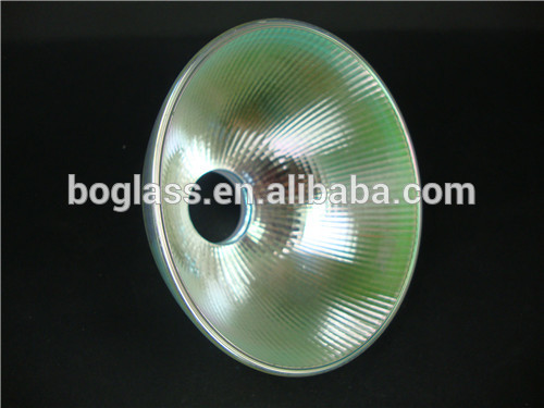 thermal-shock resistant durable boroilicate glass reflectors