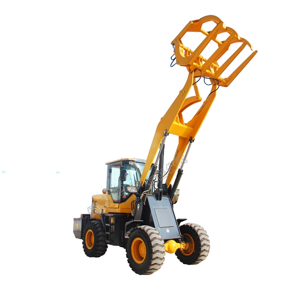 Farm Tractor With Woods Front End Loader/Wheel Sugarcane Loader With Log Grasper