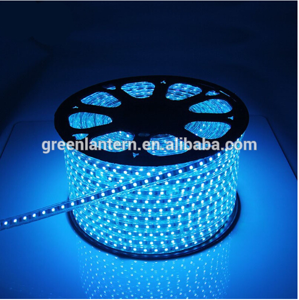 Blue Light AC110v 120V 60led/Meter outdoor waterproof 120v led strip 50m