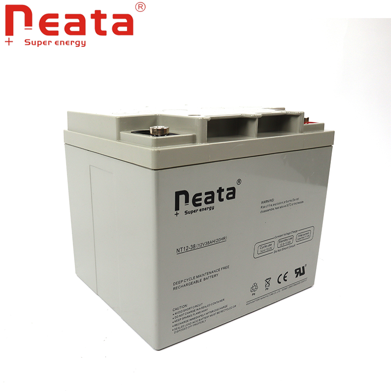 Solar energy storage deep cycle battery 12V33Ah lead acid battety