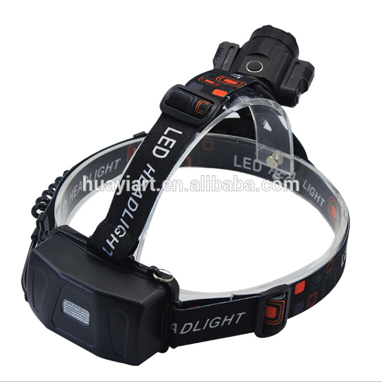 Super Bright USB rechargeable Zoom Led Headlamps 18650 head lamp