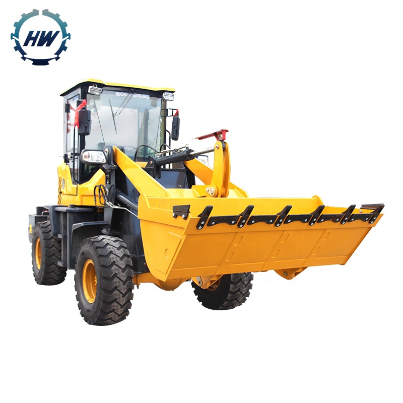 Cheap 4 wheel drive tractor with front mini loader case