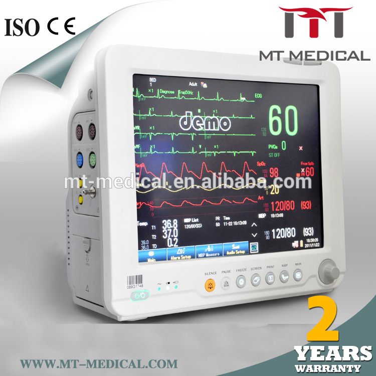 Medical use multiparameter 12.1 inches portable patient monitor