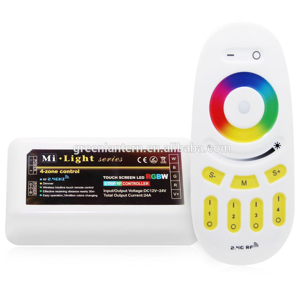 milight 2.4G Wireless RF Remote 12v-24v max 10a loading rgb led strip lighting controller