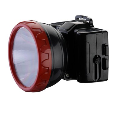 1w plastic led rechargeable searchlight solar headlamps