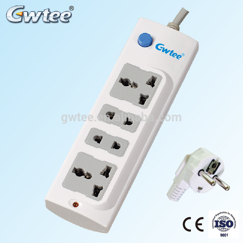 hot sale 4 way outlet smart safety electric power socket outlet