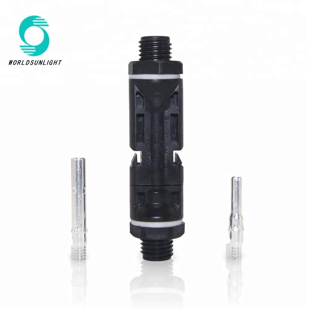 WSPVPCC CE TUV approved Waterproof IP67 1000v dc mc4 solar panel connector