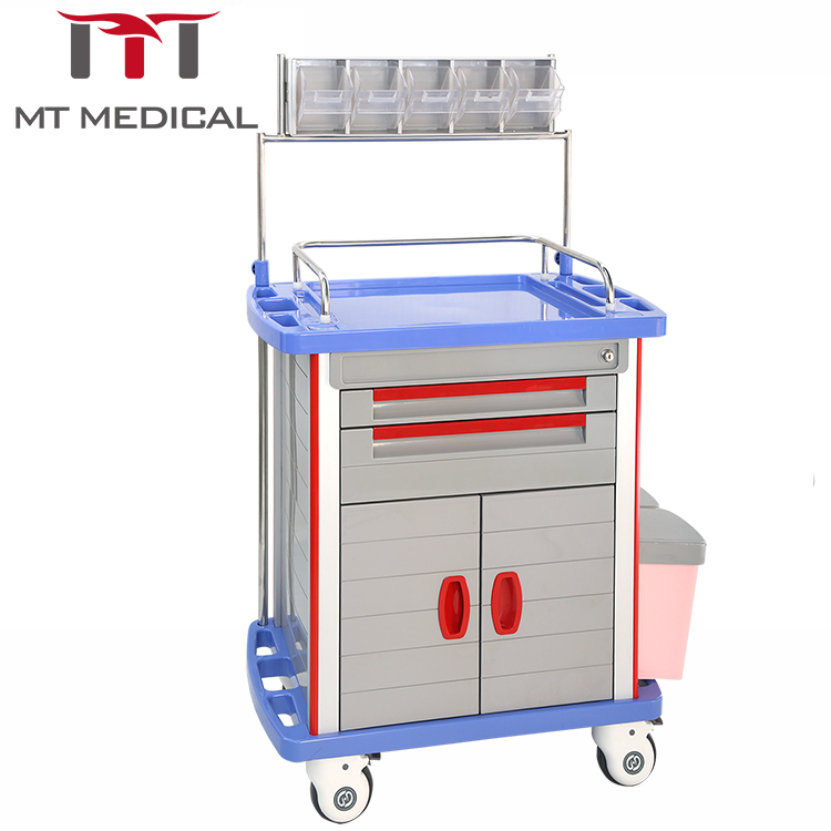 Commerical funiture general use hospital ABS anesthesia trolley