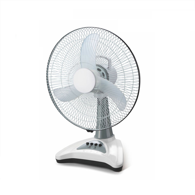 Rechargeable emergency table fan battery operated