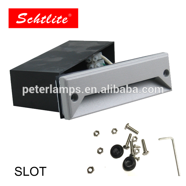 SLOT.S2 outdoor IP65 recessed led wall light led step light