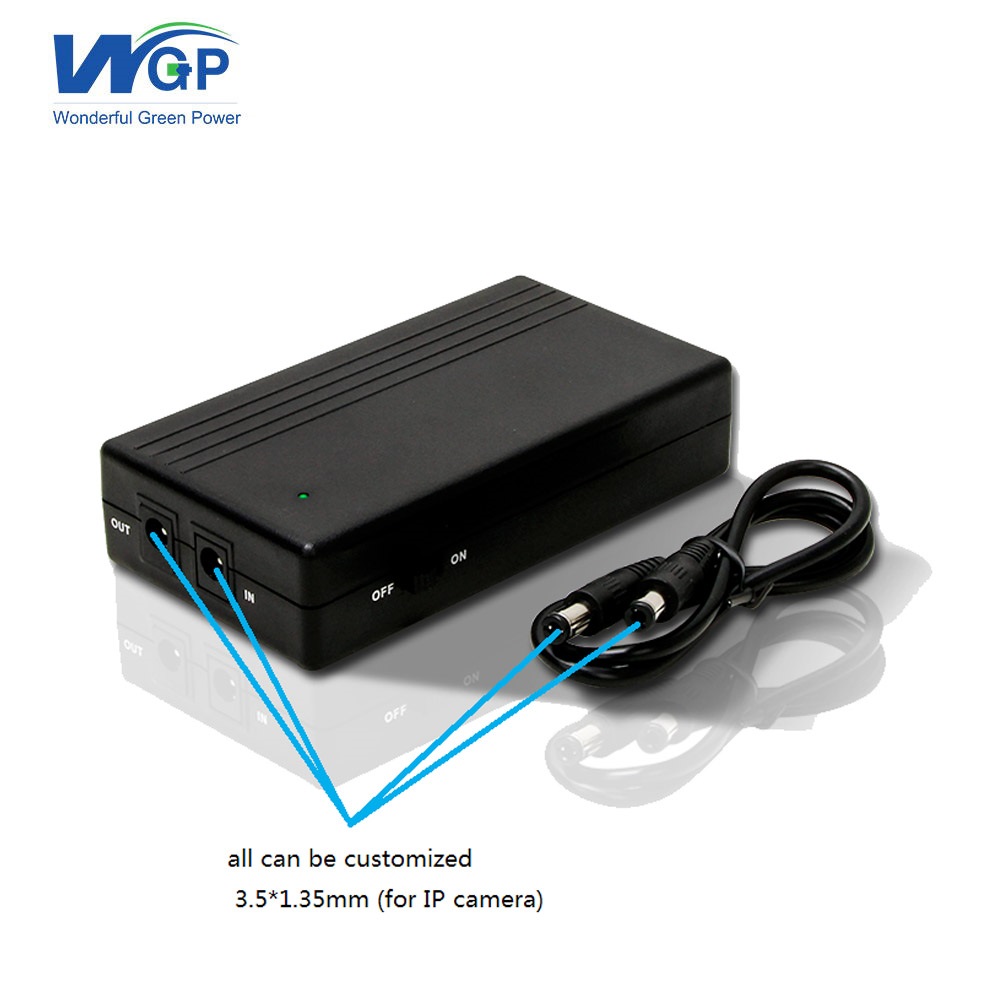 Online mini ups 5 volt Uninterruptible Power Source 5V 2A battery back up power for IP camera