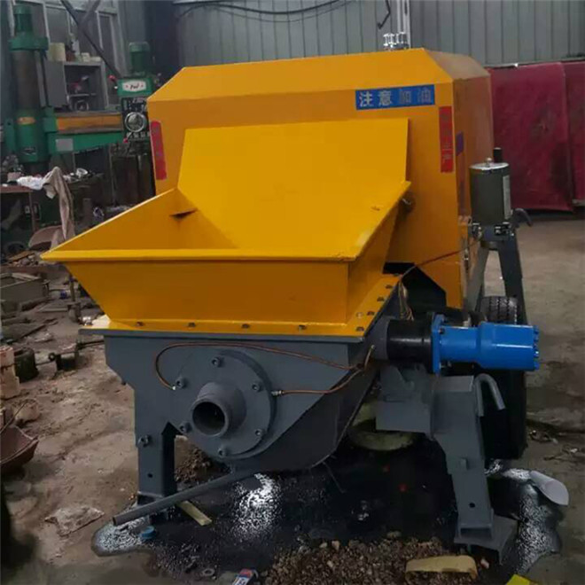 Electric motor concrete pump for building / trailer pump to transfer concrete