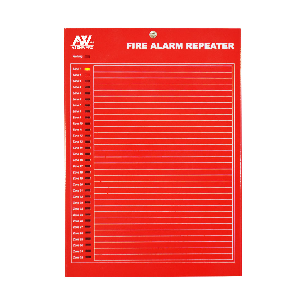 Asenware fire alarm repeater / annunciator for conventional system use